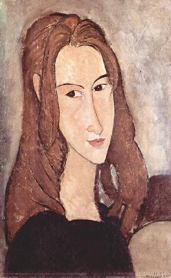 Portrait of Jeanne Hebuterne, Amedeo Modigliani